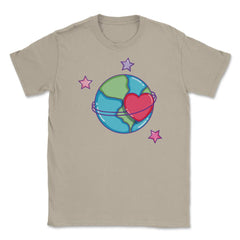 Loving my Planet Earth Day Unisex T-Shirt - Cream