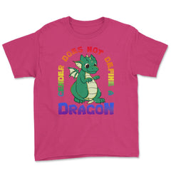 Gay Pride Kawaii Dragon Gender Equality Funny Gift product Youth Tee - Heliconia