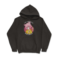 I only care about Anime and #Mytribe for Manga lovers print - Hoodie - Black