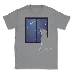 Wishing on a Star Dog Unisex T-Shirt - Grey Heather