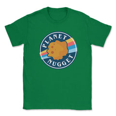 Planet Nugget Delicious Kawaii Chicken Nugget Hilarious product - Green