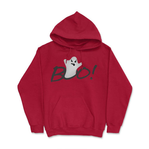 Boo! Ghost Humor Halloween Shirts & Gifts Hoodie - Red