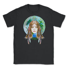 Mother Earth Spirit Unisex T-Shirt - Black