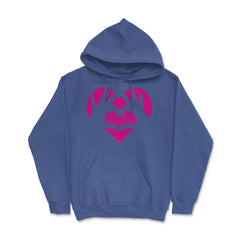 Mommy's Heart Hoodie - Royal Blue