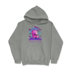Cassette Music Player Vaporwave Aesthetic 80’s & 90’s product Hoodie - Grey Heather