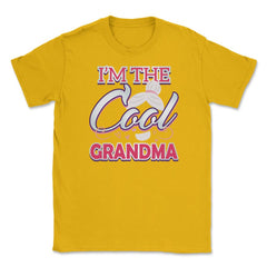 Cool Grandma Unisex T-Shirt - Gold