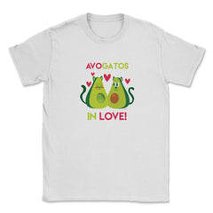Avogatos in Love! t shirt Unisex T-Shirt - White