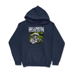 Death Riper Halloween Never Ends Hoodie - Navy