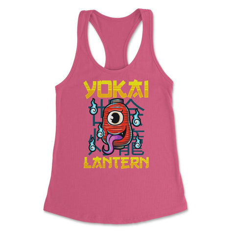 Yokai Halloween Lantern ANIME Yokai Lantern Character Gift product - Hot Pink