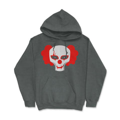 Clown Face Scary Halloween Mask T Shirts & Gifts Hoodie - Dark Grey Heather