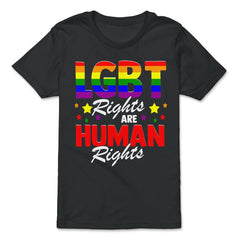 LGBT Rights Are Human Rights Gay Pride LGBT Rights product - Premium Youth Tee - Black