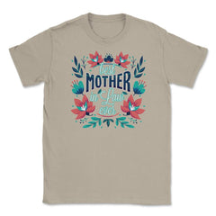 Best Mother In Law Ever Flower Unisex T-Shirt - Cream