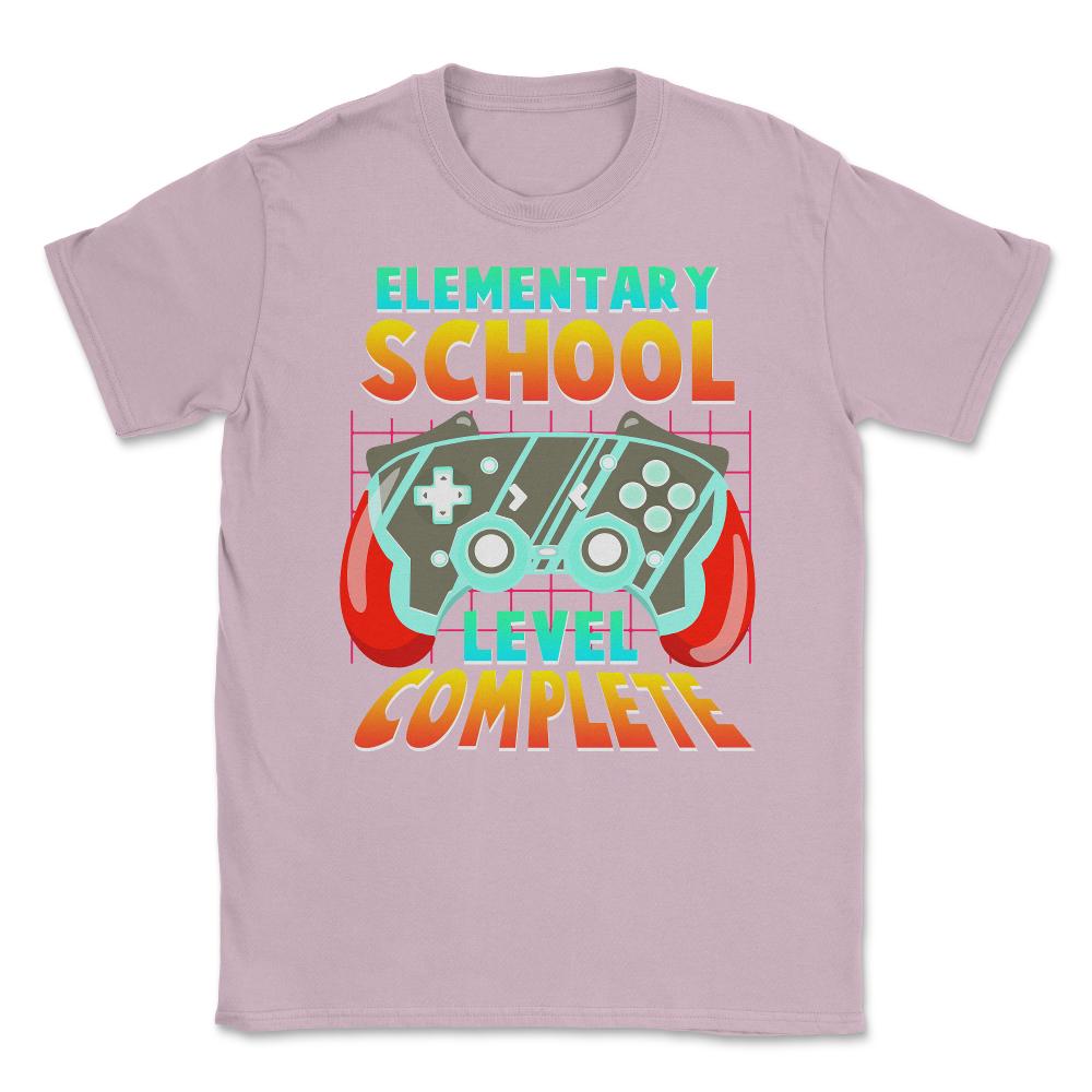 Elementary Level Complete Video Game Controller Graduate print Unisex - Light Pink