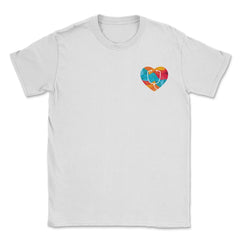 Nurse at Heart T-Shirt Nursing Shirt Gift Unisex T-Shirt - White