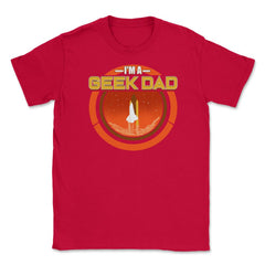 Geek Dad Unisex T-Shirt - Red