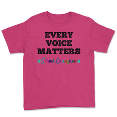 School Counselor Appreciation Every Voice Matters Students product - Heliconia
