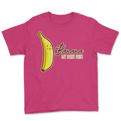 Banana is My Spirit Fruit Funny Humor Gift product Youth Tee - Heliconia