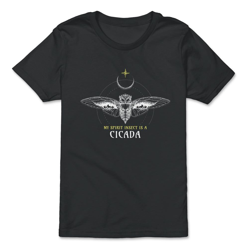 My Spirit Insect is a Cicada Esoteric Theme Meme design - Premium Youth Tee - Black