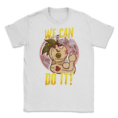 Voodoo Doll We can do it Halloween Fun Unisex T-Shirt - White