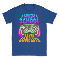 High School Complete Video Game Controller Graduate product Unisex - Royal Blue