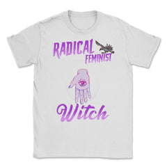 Radical Feminist Witch Halloween Unisex T-Shirt - White