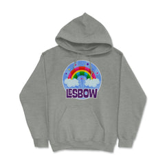 Lesbow Rainbow Colorful Gay Pride Month t-shirt Shirt Tee Gift Hoodie - Grey Heather