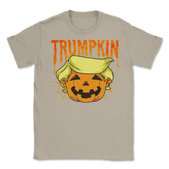 Donald Trumpkin funny president Trump Halloween Unisex T-Shirt - Cream
