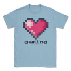 Love Gaming Unisex T-Shirt - Light Blue
