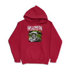 Death Riper Halloween Never Ends Hoodie - Red