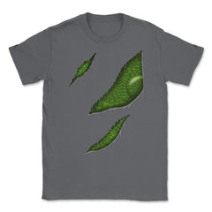 Women Alien Reptile Ragged Halloween T Shirts & Gifts Unisex T-Shirt - Smoke Grey