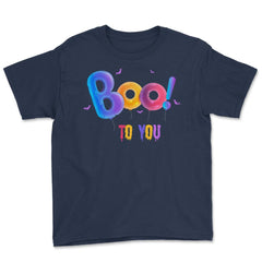 Boo to you Youth Tee - Navy