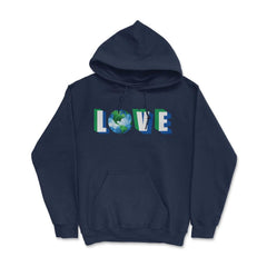 Love our Planet Earth Day Hoodie - Navy