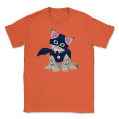 Lovely Kitten Cosplay Halloween Shirt Unisex T-Shirt - Orange