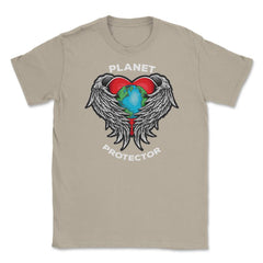 Planet Protector Earth Day Unisex T-Shirt - Cream