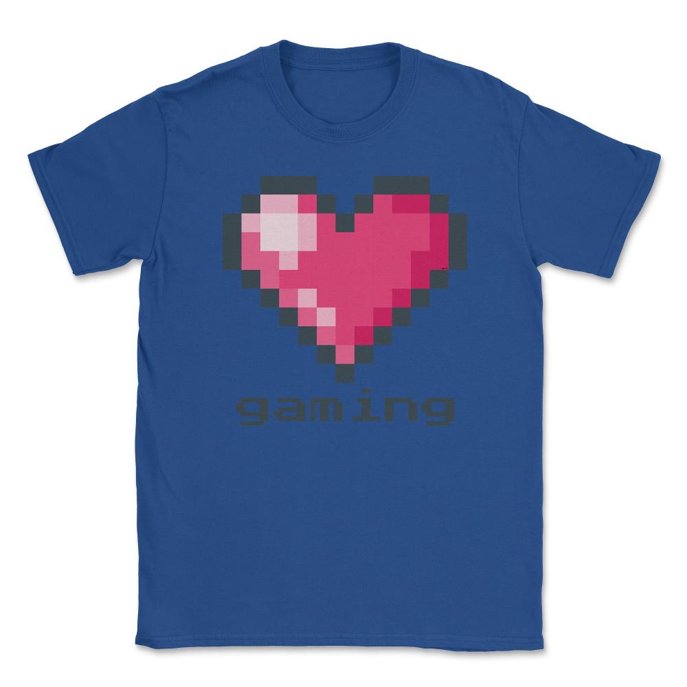Love Gaming Unisex T-Shirt - Royal Blue