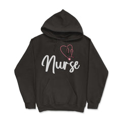 Nurse RN Heart Stethoscope Student Nurse Practitioner product - Hoodie - Black