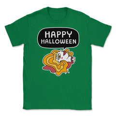 Halloween Funny Decapitated Cartoon Shirt Gifts  Unisex T-Shirt - Green