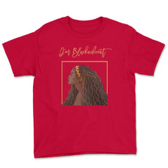 I’m Blacknificent Afro-American Woman Design design Youth Tee - Red