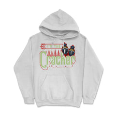 I’m The Cracker Funny Matching Xmas Design For Her graphic Hoodie - White