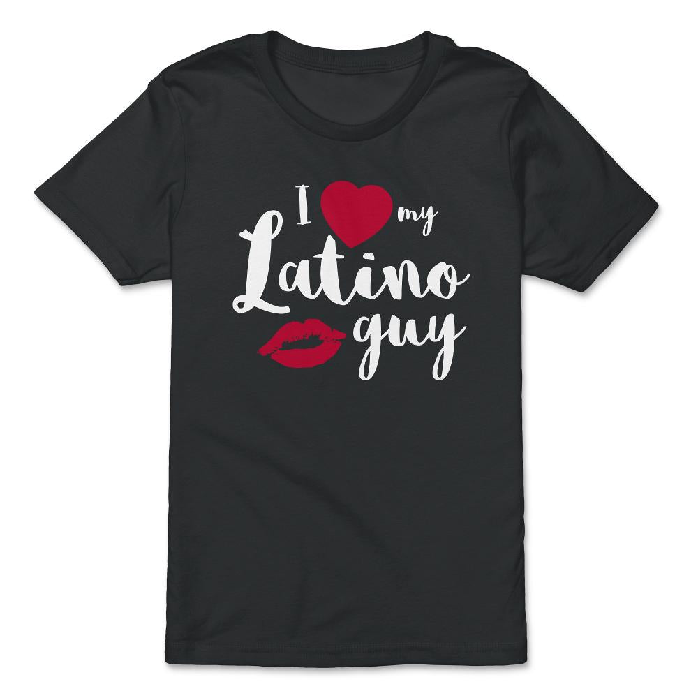 I love my Latino guy Valentine product - Premium Youth Tee - Black