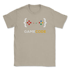 Game Code Gamer Funny Humor T-Shirt Tee Shirt Gift Unisex T-Shirt - Cream