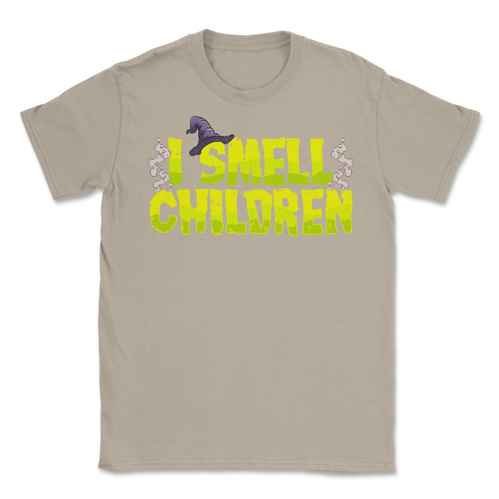 I Smell-Children Funny Halloween Words Unisex T-Shirt - Cream
