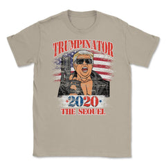 Trumpinator 2020 the Sequel Funny Trump for President Design design - Cream