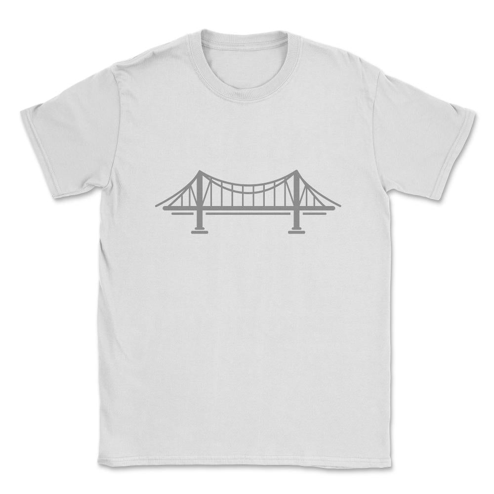 Funny Truss Me I'm A Civil Engineer Bridge Engineering print Unisex - White