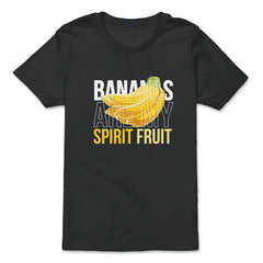Bananas are My Spirit Fruit Funny Humor Gift print - Premium Youth Tee - Black