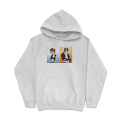 Is Not Cartoons Its Anime Know the Difference Meme graphic Hoodie - White