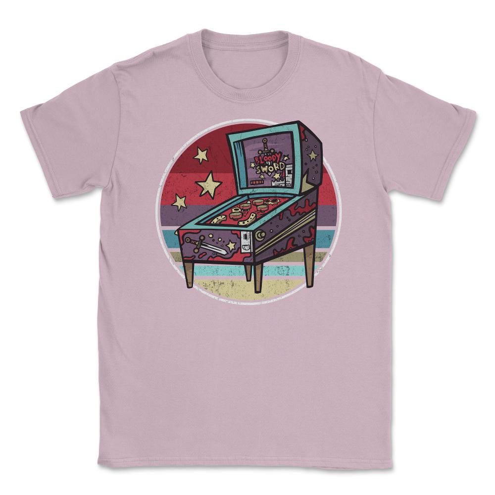 Pinball Machine Arcade Game Retro Vintage Grunge product Unisex - Light Pink