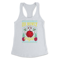 Oh Bowly Night Bowling Ugly Christmas design Style product Women's - White