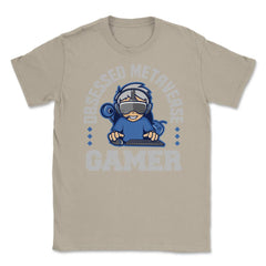Obsessed Metaverse Gamer VR Gamer Boy product Unisex T-Shirt - Cream