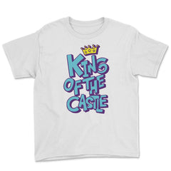 King of the castle copy Youth Tee - White